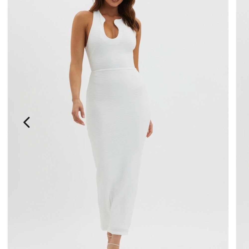 Asymmetrical Neckline Dress